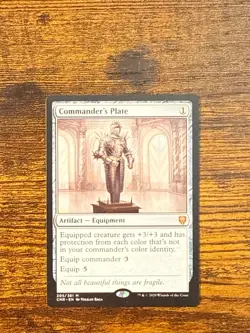 Commander's Plate Commander Legends Regular - Image 1