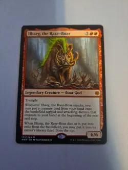 MTG: Ilharg, the Raze-Boar: War of the Spark (LP) - Image 1