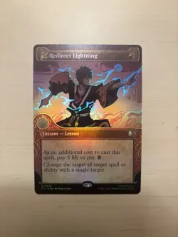 Redirect Lightning (Showcase) Foil NM. Avatar: The Last Airbender - Image 1