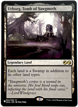 MTG Urborg, Tomb of Yawgmoth The List - Ultimate Masters 254/254 Pack Fresh - Image 1