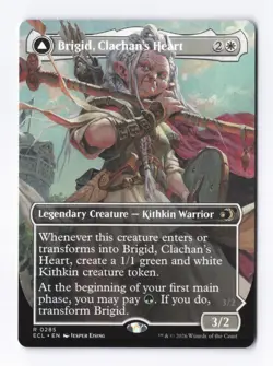 Brigid, Clachan's Heart (Borderless) 0285 (R) MTG Lorwyn Eclipsed (ECL) - Image 1