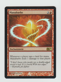 Manabarbs Core Set 2012 (M12) Foil - Image 1
