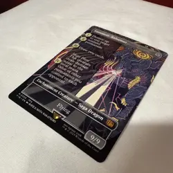 X1 non foil borderless Summon: Bahamut from FIN - Image 1