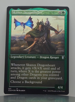 Skanos Dragonheart (Foil Etched) - Commander Legends: Battle for Baldur's Gate - Image 1