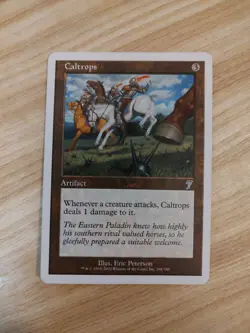 MTG - Caltrops - 7th Edition (7ED) - Magic - LP - Image 1