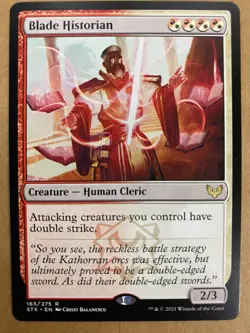 MTG 1x Blade Historian 165 Strixhaven: School of Mages Magic the Gathering x1 NM - Image 1