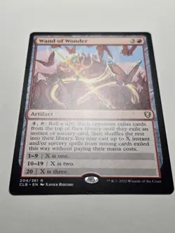 Wand of Wonder (CLB-204) Commander Legends: Battle for Baldur's Gate NM+ mtg 🦋 - Image 2