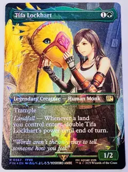 Tifa Lockhart (Borderless) (Chocobo Track Foil) Final Fantasy Foil - Image 1