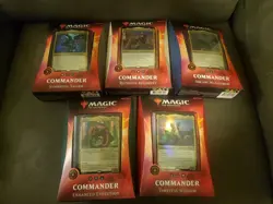 Ikoria Commander 2020 SEALED Set of 5 Decks, English, MTG Magic the Gathering - Image 1