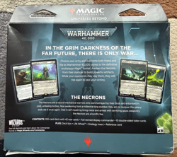 Magic the Gathering MTG Warhammer 40K Commander Necron Dynasties Deck - Image 2