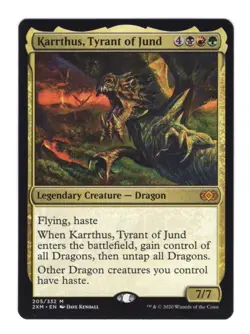 1 x Karrthus, Tyrant of Jund - Double Masters - NM-Mint - MTG - Image 1