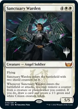 MTG Sanctuary Warden - 30 / English / Lightly Played - Image 1