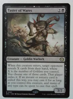 Taster of Wares *Rare* Magic MtG x1 Lorwyn Eclipsed - Image 1