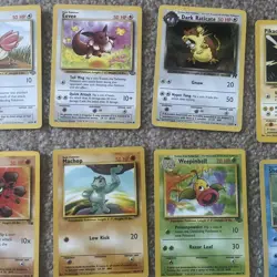 Pokemon 50 Random Cards Bulk Lot - Common Vintage, Moderately Played - Image 3