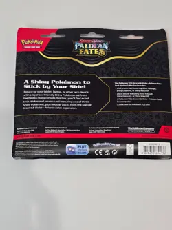 Pokemon Paldean Fates Tech Sticker Collection Fidough Sealed - Image 2