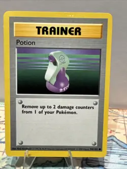 Pokemon TCG Potion Base Set Regular Common Card 94/102 Shadowless - Image 1