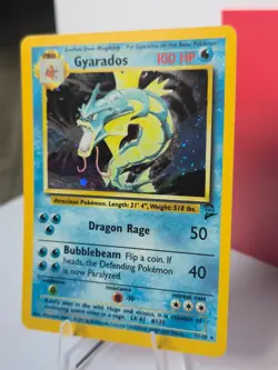 😻 Pokemon GYARADOS Base Set 2 7/130 * Holo * LP++/ NMU * Wow! (Rd) - Image 3