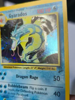 😻 Pokemon GYARADOS Base Set 2 7/130 * Holo * LP++/ NMU * Wow! (Rd) - Image 4