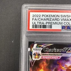 2022 Pokemon SWSH BSP FA/Charizard VMAX Ultra Premium Collection #261 PSA 9 Mint - Image 3