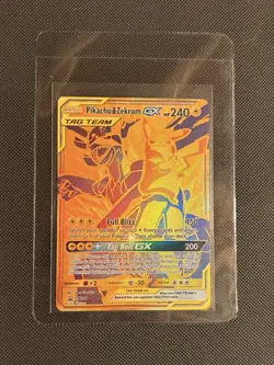 Pikachu & Zekrom GX SM248 Black Star Promo 2021 Pokemon Sun And Moon NM - Image 1