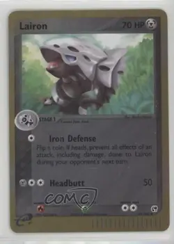 Lairon Reverse Foil Pokemon EX Sandstorm #41 2003 - Image 1