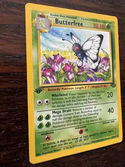 Pokemon TCG Butterfree 33/64 Jungle 1st Edition - Image 2