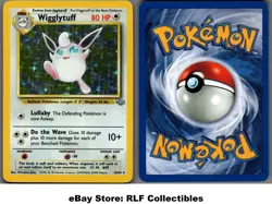 1999 Pokemon, Jungle, #16/64 Wigglytuff, Holo Rare - Image 1