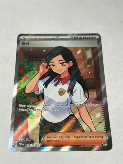 Eri 136/131 Ultra Rare Prismatic Evolutions Pokemon Near Mint - Image 1