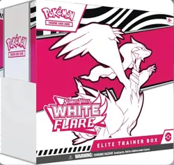 Pokemon Scarlet And Violet TCG White Flare Elite Trainer Box ETB SEALED - Image 1
