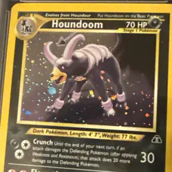 Pokemon Houndoom Neo Discovery 1st Edition #4 Holo Rare PSA 8 NM-MT - Image 2
