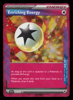 Enriching Energy 191/191 Pokemon Surging Sparks ACE SPEC Rare Near Mint - Image 1