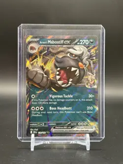 Arven's Mabosstiff ex 139/182 Sv10: Destined Rivals Holo Pokemon TCG - Image 1