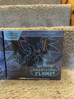 Pokemon TCG Mega Evolution Phantasmal Flames Elite Trainer Box ETB - Image 2