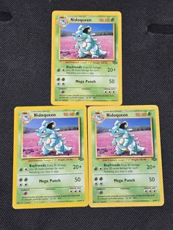 Pokemon Nidoqueen #23/64 Non-Holo Rare - 1999 Unlimited Jungle Set - LP/NM - Image 3