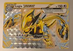Pokemon TCG Lugia Break 79/124 Fates Collide Holo - Image 1