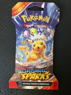 POKEMON SCARLET & VIOLET SURGING SPARKS BOOSTER PACK SEALED NEW - Image 1
