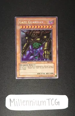 Yu-Gi-Oh! GATE GUARDIAN MRD-000 1ST ED - HP HEAVY PLAY - Image 1