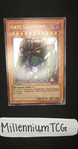 Yu-Gi-Oh! GATE GUARDIAN MRD-000 1ST ED - HP HEAVY PLAY - Image 5