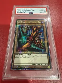 yugioh PSA 10 1st edition MP24 QCSR Right Leg Of The Forbidden One - Image 1