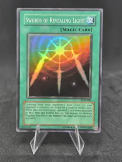 Swords Of Revealing Light x1- Legend of Blue Eyes White Dragon LOB-101 MP - Image 1