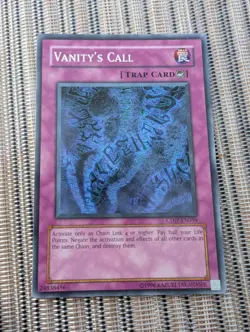 Yugioh! LP Vanity's Call - CDIP-EN059 - Common - Lightly Played, Eng - Image 1