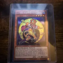 Yu-Gi-Oh! Lunalight Gold Leo Duelist Advance DUAD-EN005 - Image 5