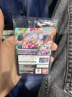 One Piece CCG Monkey D Luffy College Basketball US Voyage Promo Card - Image 2