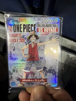 One Piece CCG Monkey.D.Luffy BVB - Image 1