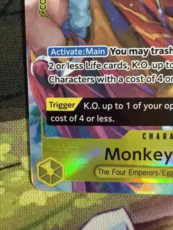 Monkey.D.Luffy (Illustration Box Vol.3) OP07-109 One Piece Promotion Cards Foil - Image 3