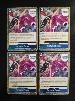4x Perfume Femur OP07-057 Rare - One Piece TCG 500 Years in the Future - Playset - Image 1