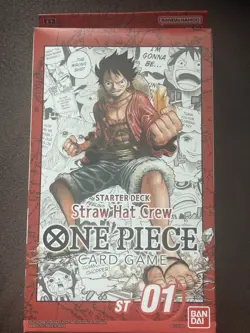 One Piece Starter Deck 1 Straw Hat Crew (ST-01) Official Sealed English - Image 1