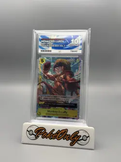 One Piece - Monkey D. Luffy OP07-109 Illustration Box Vol. 3 Promo ACE 10 - Image 1