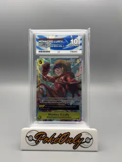One Piece - Monkey D. Luffy OP07-109 Illustration Box Vol. 3 Promo ACE 10 - Image 2