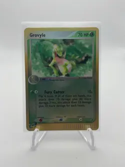 Grovyle 31/97 Ruby and Sapphire Reverse Holo Pokemon Card TCG - Image 1
